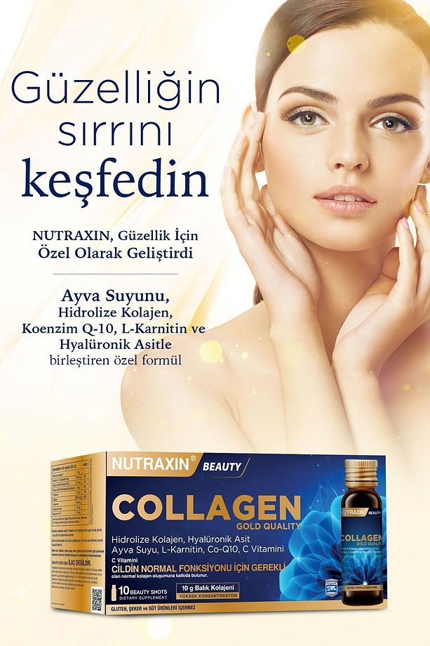 Gold Collagen 10 Adet 50 ml Likit - 3'lü Paket - 5