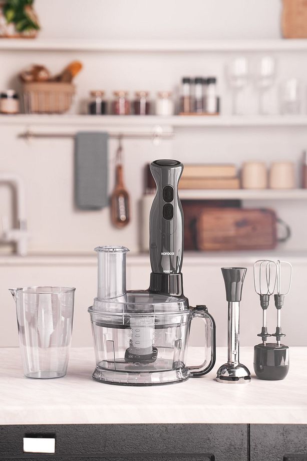 Pro Multimax 6 in 1 Çok Amaçlı Mutfak Robotu/Blender Seti Space Gray - 1