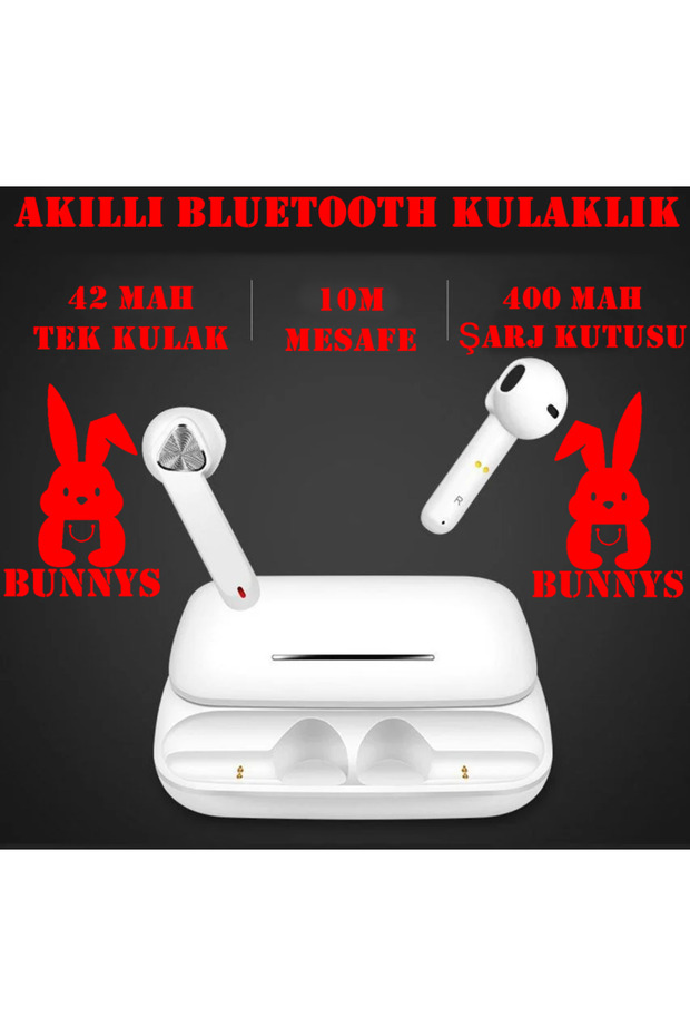 Bluetooth Kulaklık Honor Uyumlu Kızaklı Kablosuz Kulaklık - 5