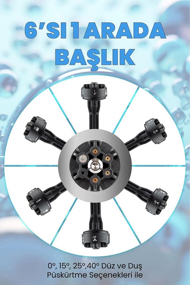 Yüksek Basınçlı Oto Yıkama Ve Sulama - Yıkama Şönili ve Eldiven - 3