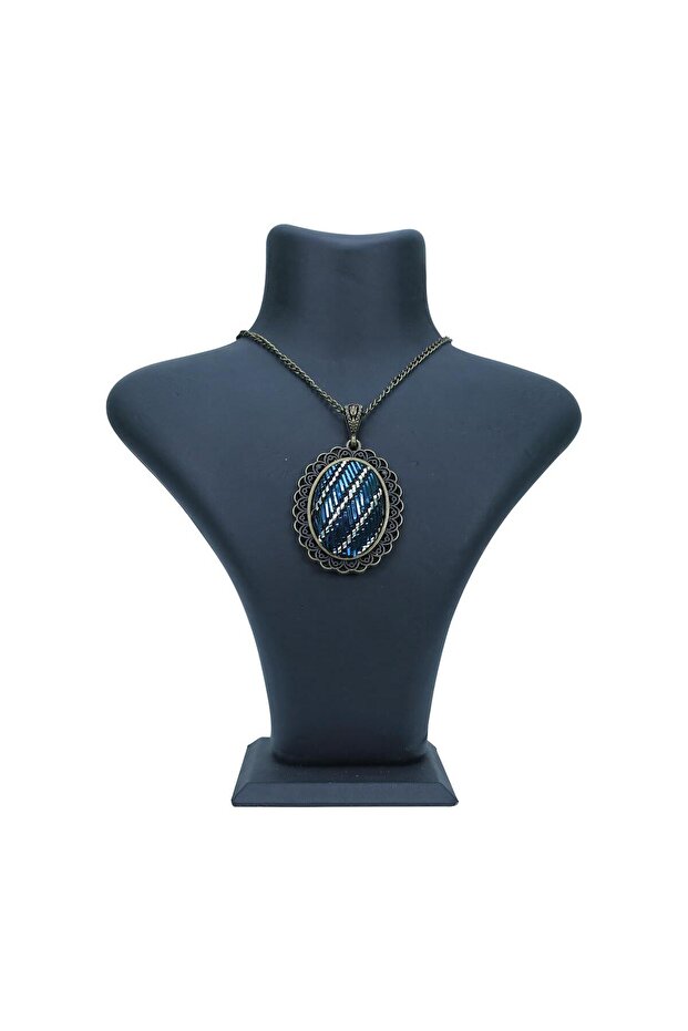 El Işçiliği Tel Kırma Kolye - 5792 - 1