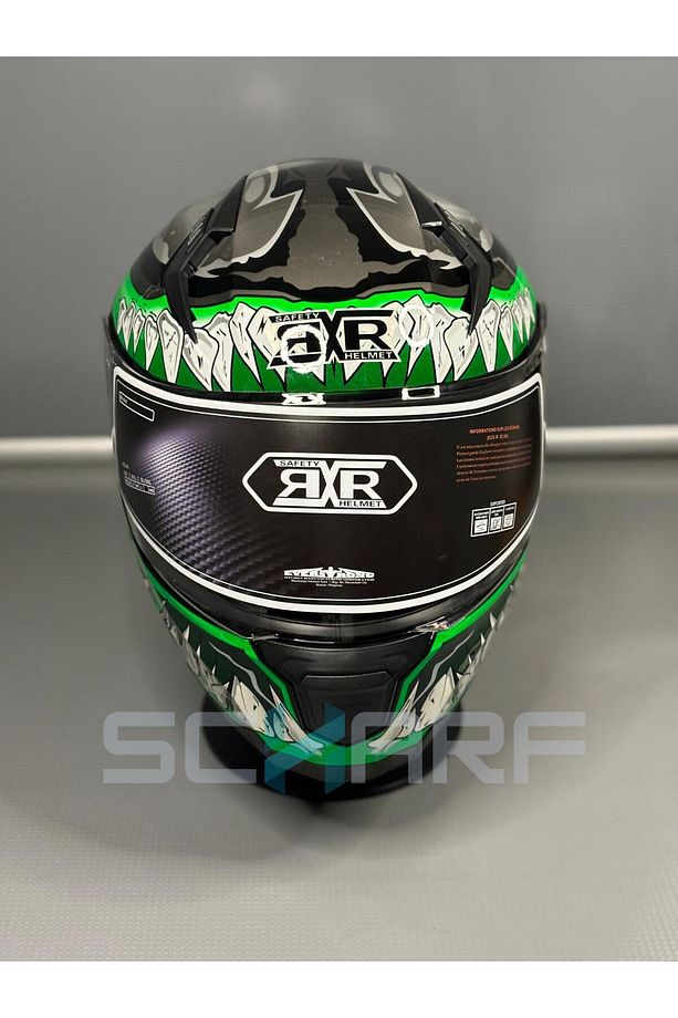 HELMETS JK-908  Güneş Vizörlü Çene Açılır Kask - 2