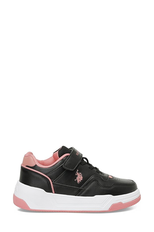 Milow Jr 4Pr Black Girl's Sneaker