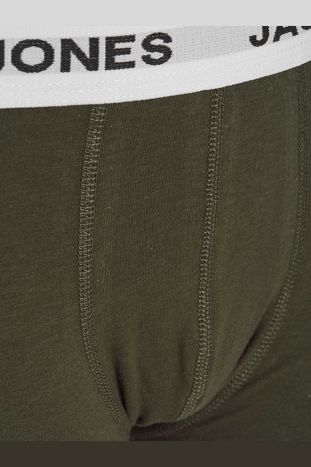 Çocuk Logolu Beli Lastikli 5'li Paket Boxer - Basic - 1
