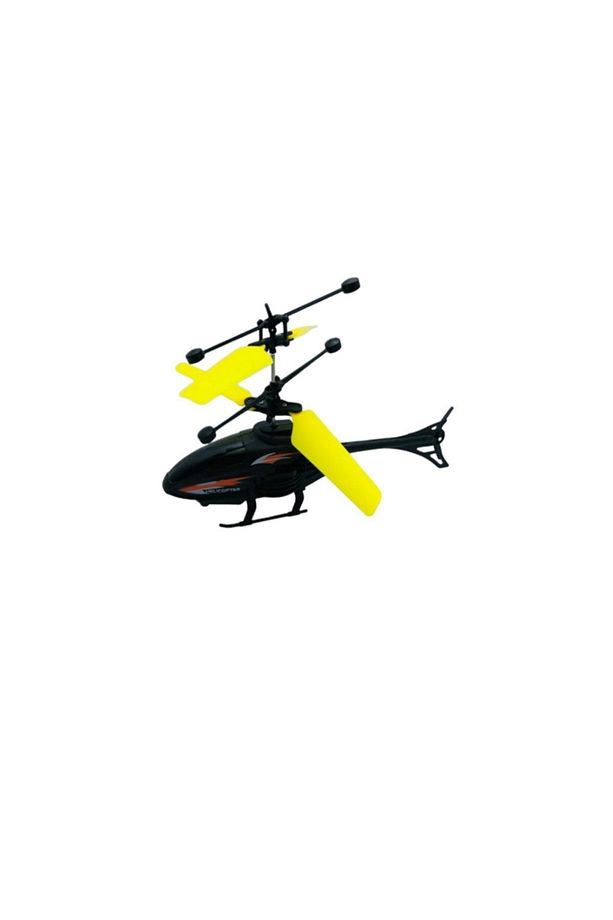 Işıklı Rc Helikopter Uzaktan Kumandalı Şarjlı Helikopter Sensörlü Drone Helikopter - 3