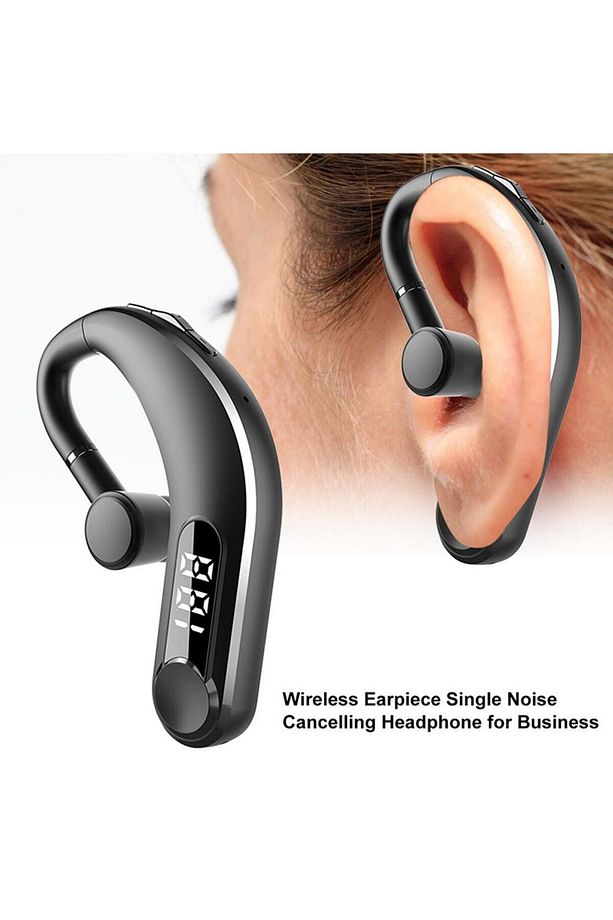 Mikrofonlu Kablosuz Tek Bluetooth Kulaklık Uzun Şarj Süresi Sporcu Ve Konuşma Ve Müzik Dinleme - 3