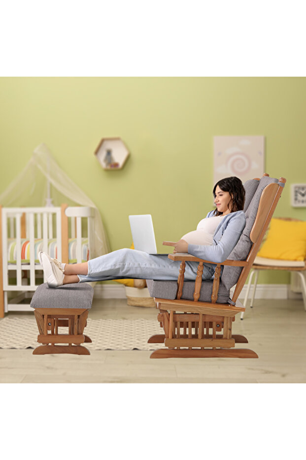 RELAX SALLANAN SANDALYE GRİ - 6