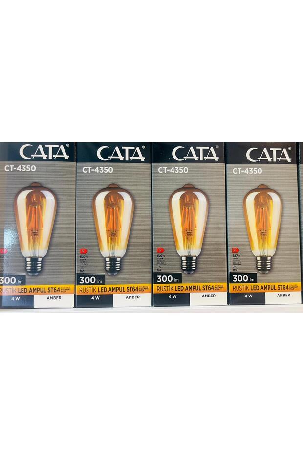 Ct-4350 4w Rustik Led Ampul ( E-27) - 1