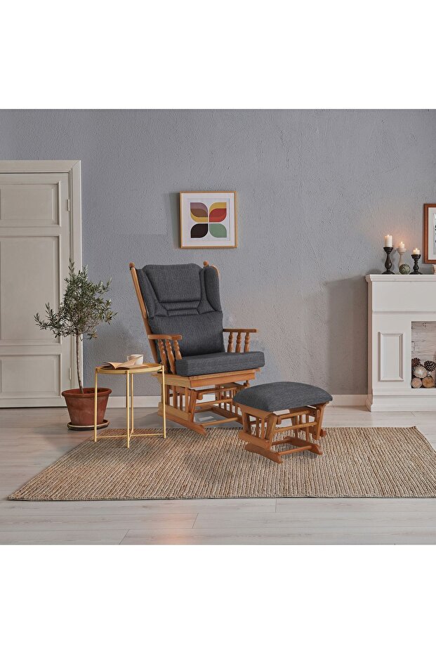 RELAX SALLANAN SANDALYE ANTRASİT - 2