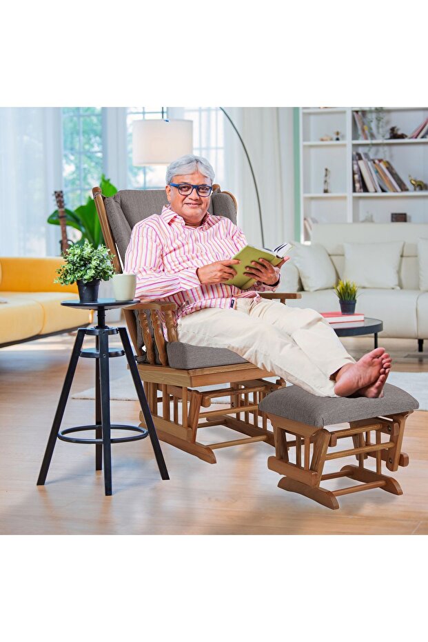 RELAX SALLANAN SANDALYE GRİ - 5