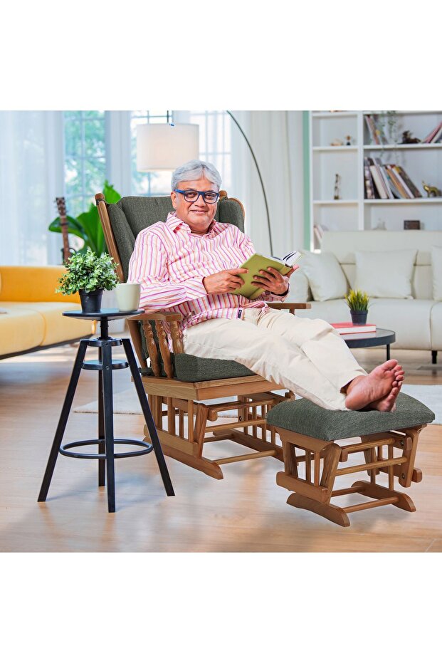 RELAX SALLANAN SANDALYE YEŞİL - 5