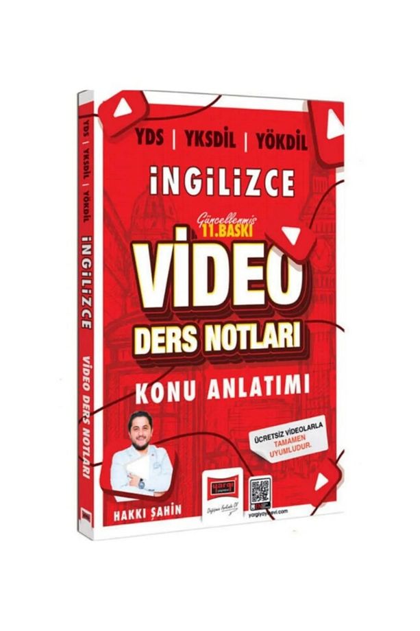 Yargı YDS YKSDİL YÖKDİL Video Ders Notları Konu Anlatımı - Hakkı Şahin Yargı Yayınları - 3