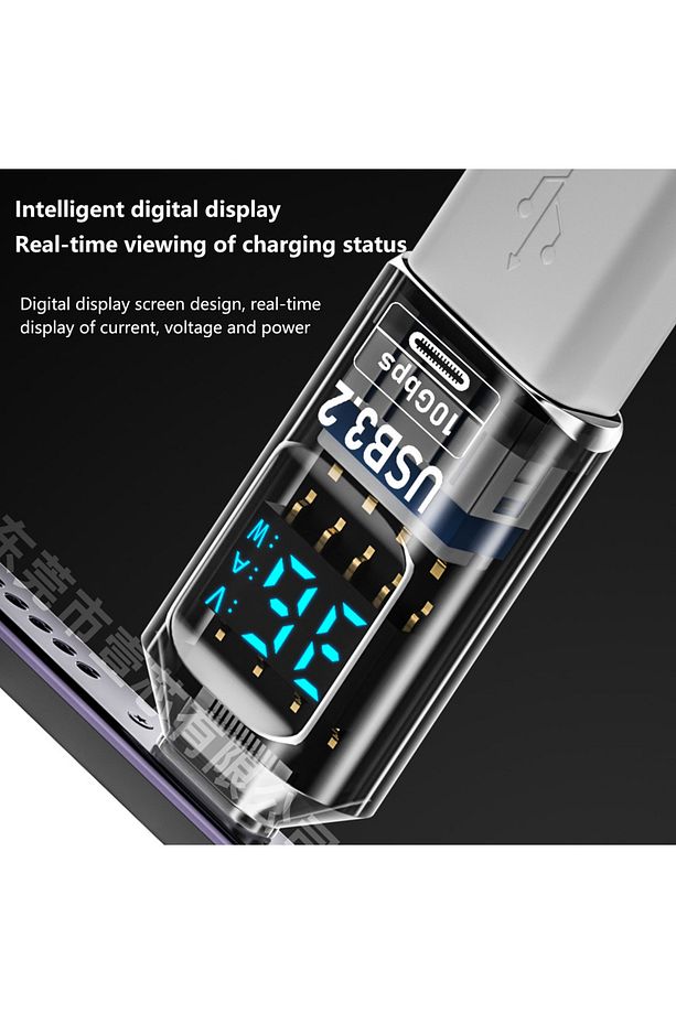 Revolution Type C to USB 3.2 Dönüştürücü 36W 10Gbps Veri Transferi Dijital Ekran OTGGM - 6