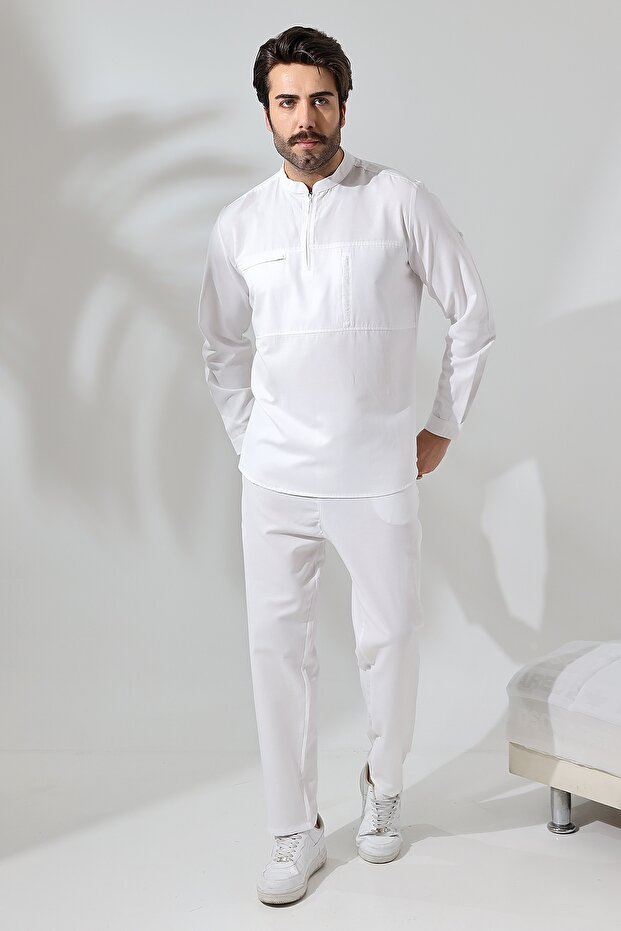 Shirted Hajj Umrah Set - White
