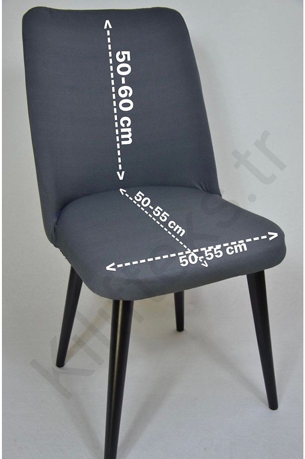 Sandalye Örtüsü Büyük Oval Jakar Kumaş - 3