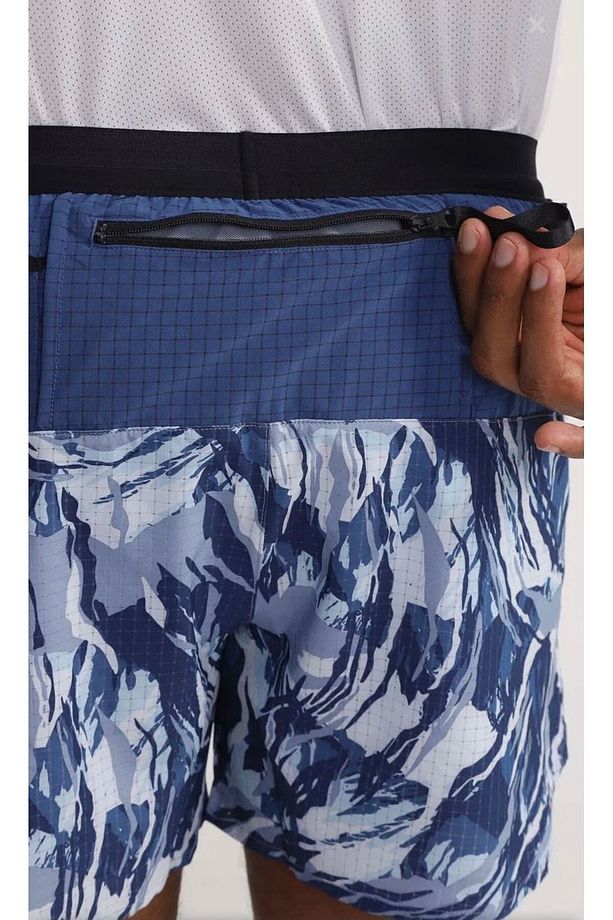 Dri-Fit Flex Stride Trail 5''  (13 cm approx.) Brief-Lined Running Mavi Erkek Koşu Şort - 7