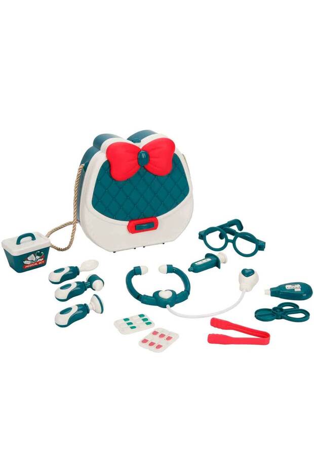 Junior Doc. Kurdele Çantalı Doktor Seti - 2
