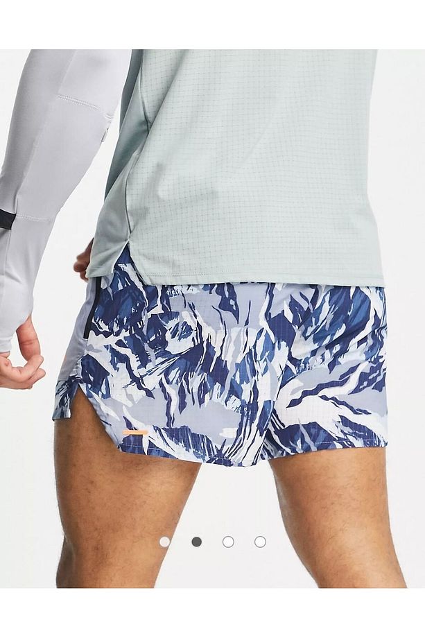 Dri-Fit Flex Stride Trail 5''  (13 cm approx.) Brief-Lined Running Mavi Erkek Koşu Şort - 2