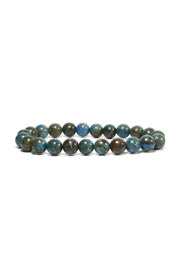 Chrysocolla Natural Stone Bracelet 8 Mm