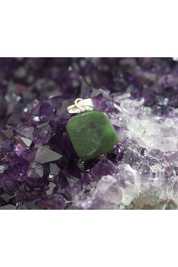 Yeşim Kolye Ucu Model 1 - 1