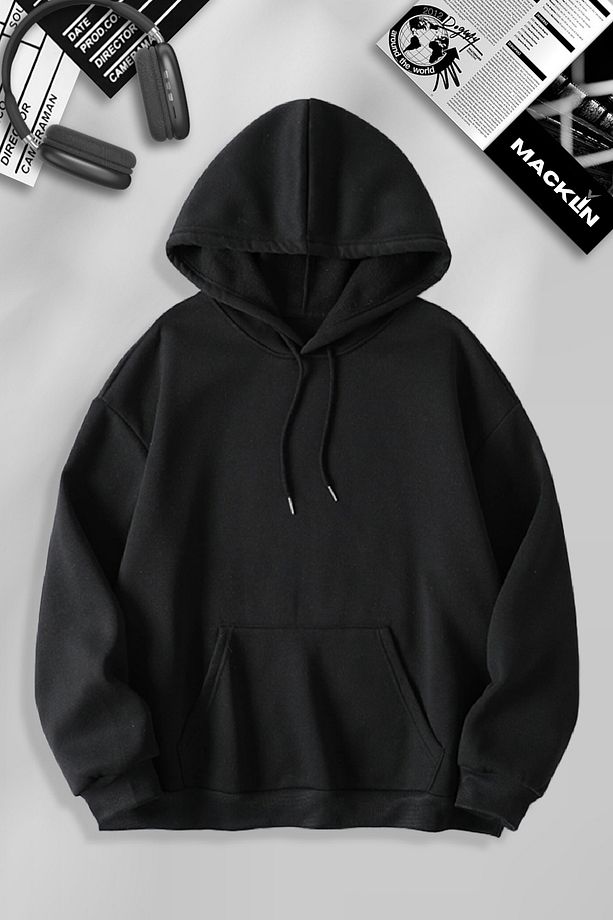 Sevgili Çift Baskılı Şimşek McQueen ve Sally Özel Tasarım Kapüşonlu Sweatshirt 2li Set Takım - 2