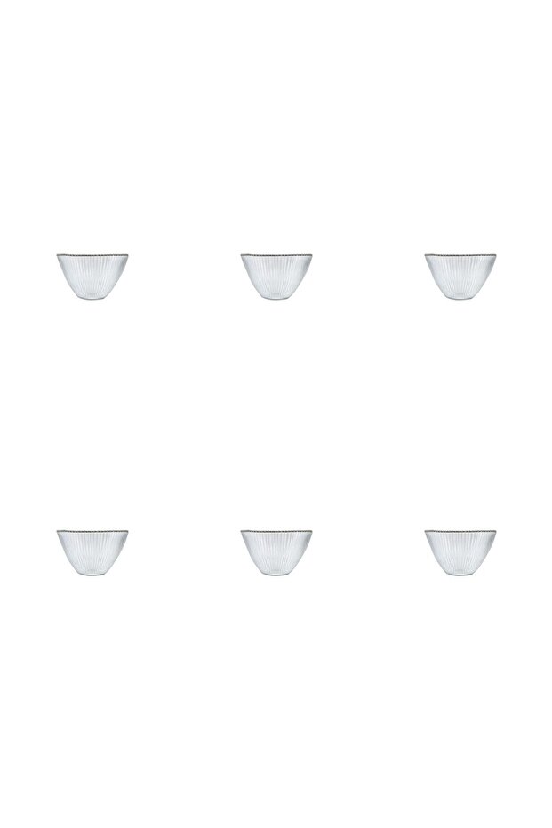 Moon Silver Bowl 15cm Set of 6