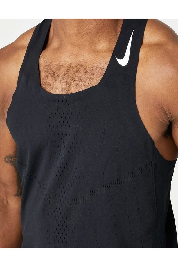 Dri-Fit ADV AeroSwift Singlet Running Racing Erkek Atlet (DM4624-010) - 3