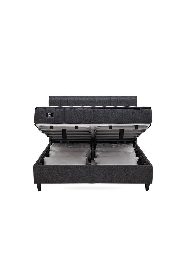 Ionic Energy Pro Yatak, Lento Baza, Somni Başlık 3'lü Set - Siyah - 6