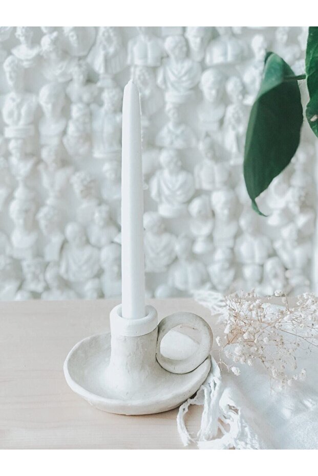 El Yapımı Kulplu Şamdan - 5