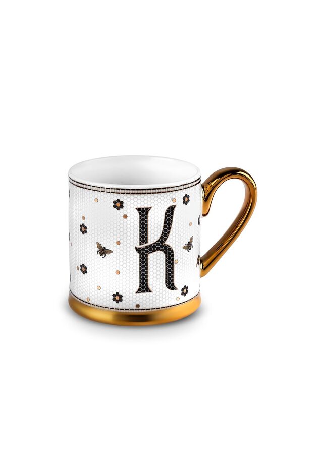 K Harfli Kupa 330 ml - 5