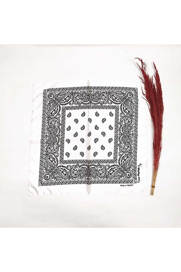 Ethnic Pattern - Rayon Silk Bandana Price Is for 1 Piece
