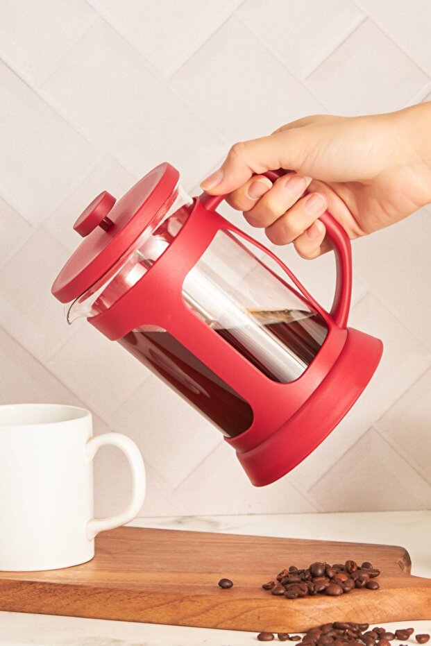 Column Red French Press 800 Ml - 3