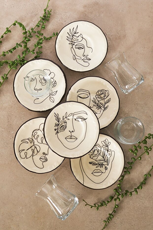 Face 6 Kişilik Çay Seti