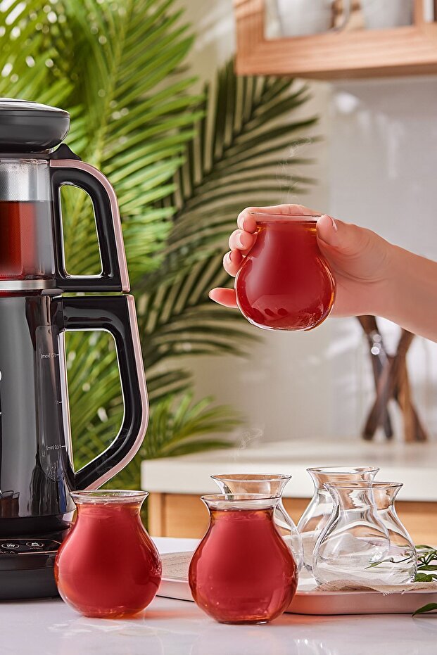 x Refika Tatlıcan 6'lı Çay Bardağı Seti 200 ml - 5