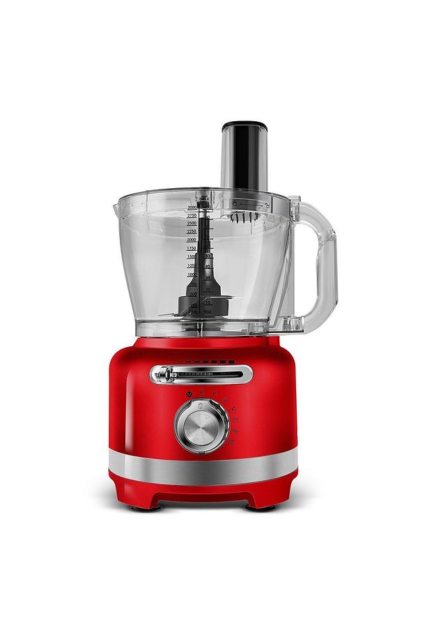 Multiblend Artisan Retro Mutfak Robotu Metalic Red - 6
