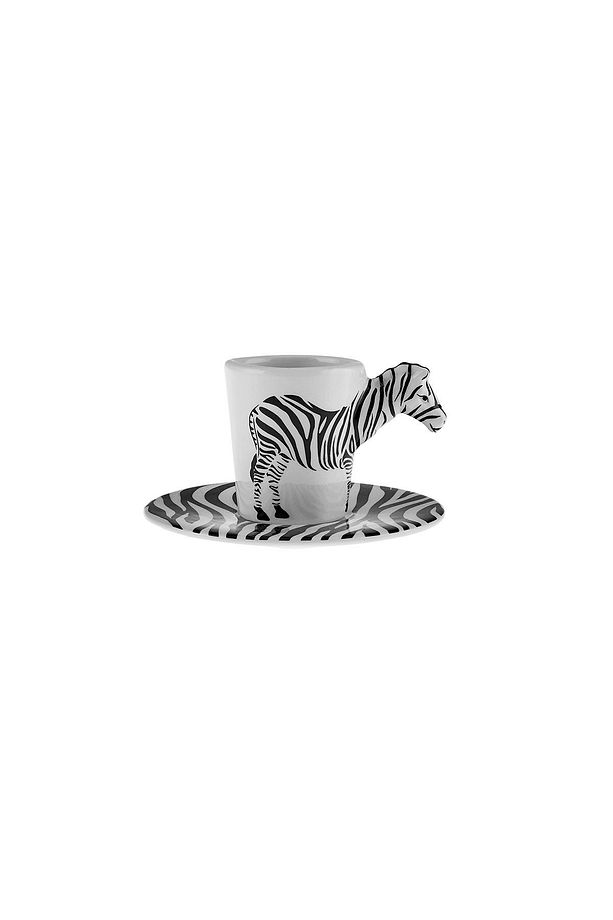 Zebra 2 Kişilik Kahve Fincan Takımı 60 ml - 6