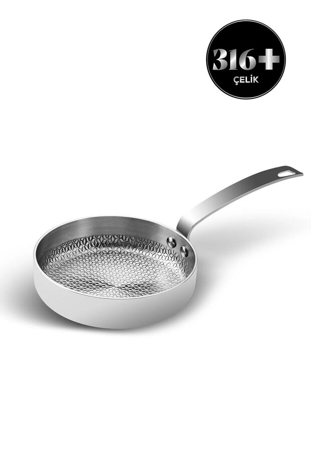 Karaca 3ply Powersteel 316 Çelik Indüksiyon Tabanlı Petekli Tava 12 Cm