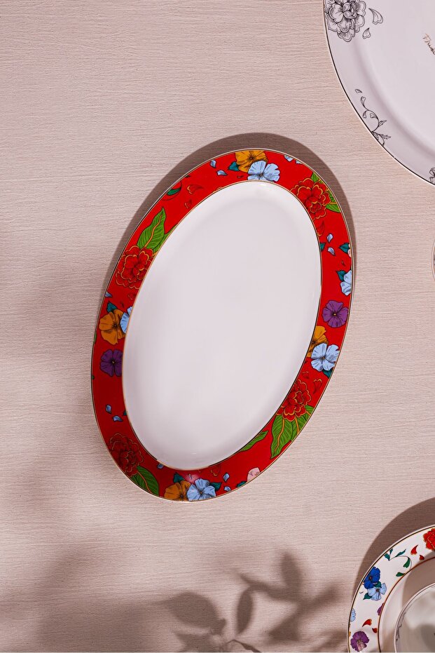 Frida Kayık Tabak 36 cm - 1