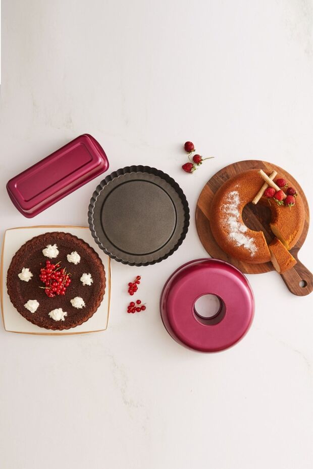 Bloom 3 Parça Kek Kalıbı Seti - 1