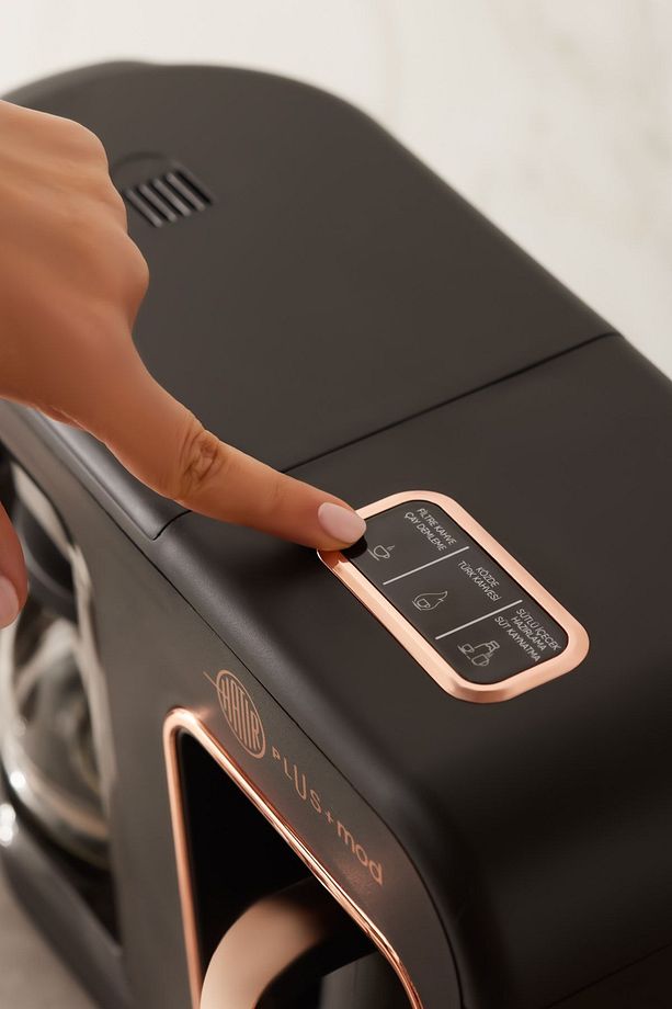 Hatır Plus Mod 5 In 1 Essentıal Türk Kahve Makinesi Black Copper - 2
