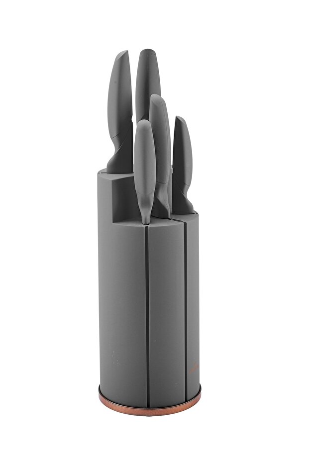 Modern Çelik Proofcut Gray 6 Parça Bıçak Seti - 2