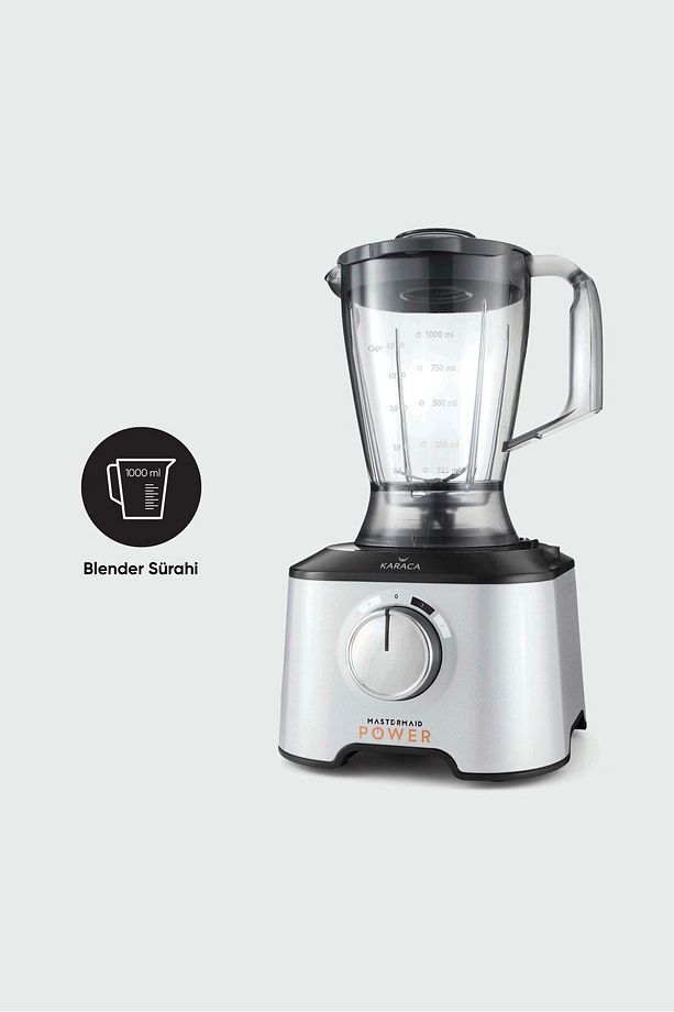Mastermaid Power Multifunctional 10 In 1 Pearl White Mutfak Robotu, Blender Seti 2000w - 3
