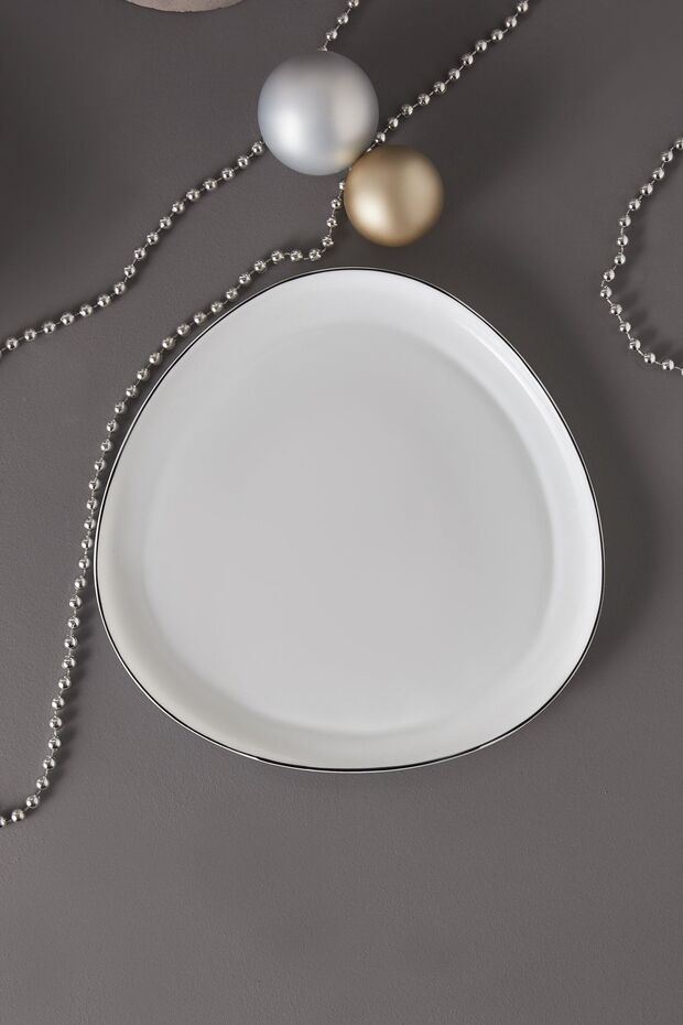 New Agata Opal Glass Serving Plate 25 cm
