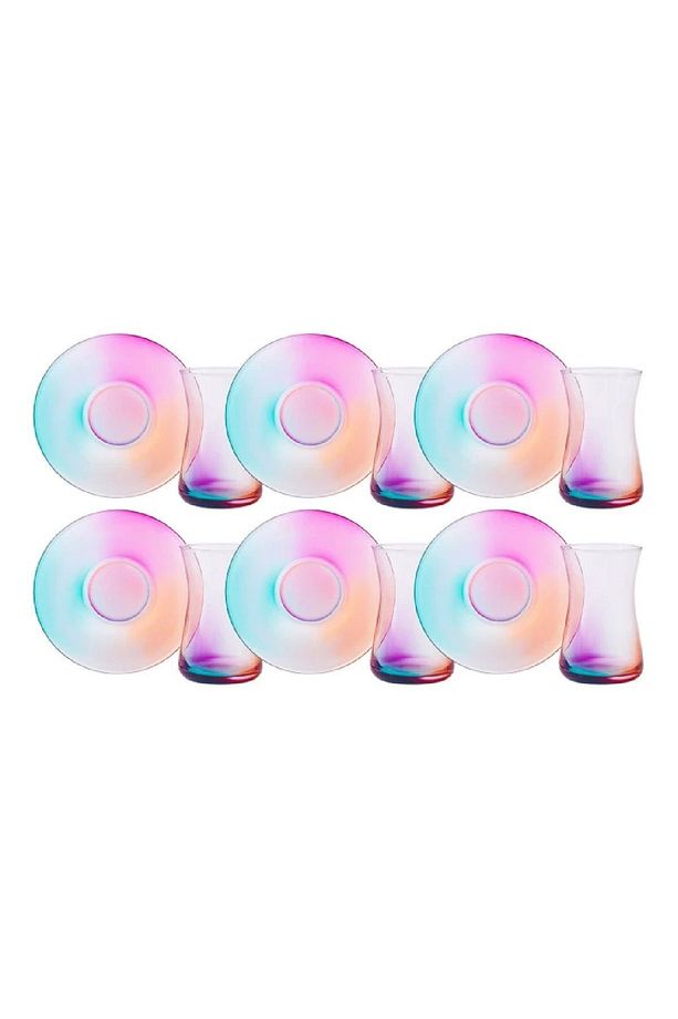 Pop Up 12 Parça 6 Kişilik Çay Seti 165 Ml - 1