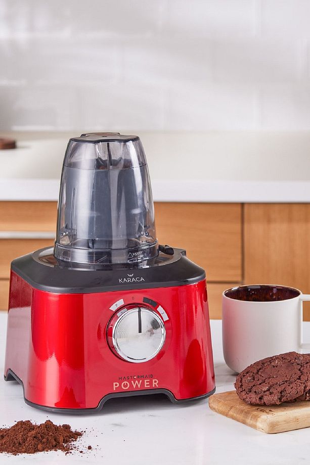 Mastermaid Power Multifunctional 10 In 1 Red Mutfak Robotu, Blender Seti 2000w - 6