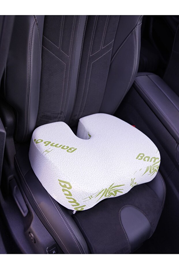 Bambu Kılıflı Visco Ortopedik Hemoroid Minder - 1