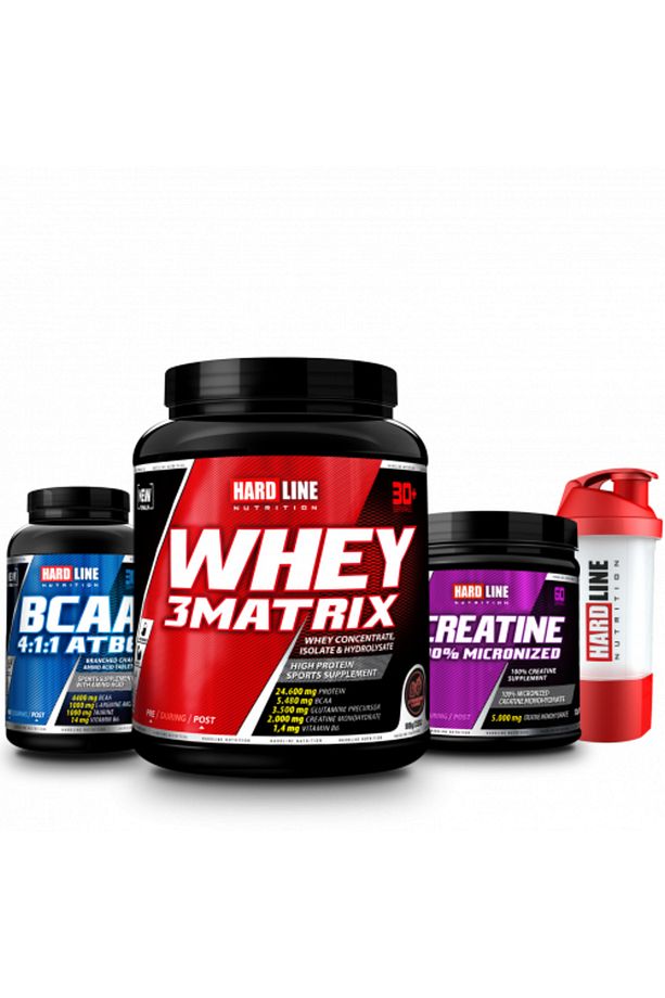 Whey 3matrix 908 G - Çikolata Bcaa 4:1:1 120 Tablet Kreatin %100 Mikronize 300 gr - 1
