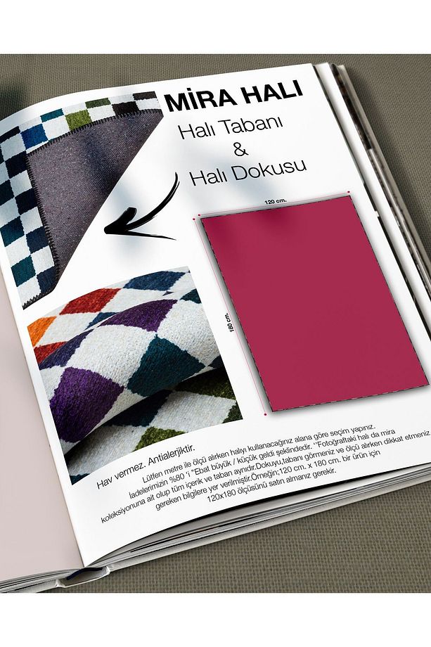 Shape Koleksiyonu Siyah Tema Floral Çiçekler ve Kaplan Desenli Kreatif Modern Dekoratif Halı 04 - 6