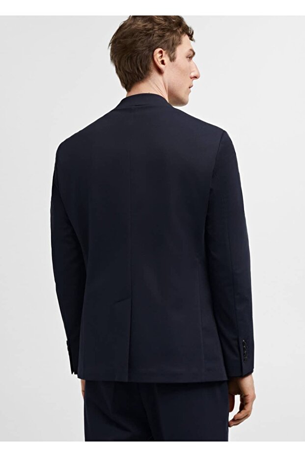 Slim Fit Blazer Ceket - 4