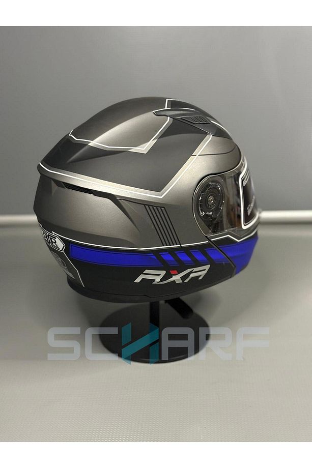HELMETS JK-908 Güneş Vizörlü Çene Açılır Kask - 7